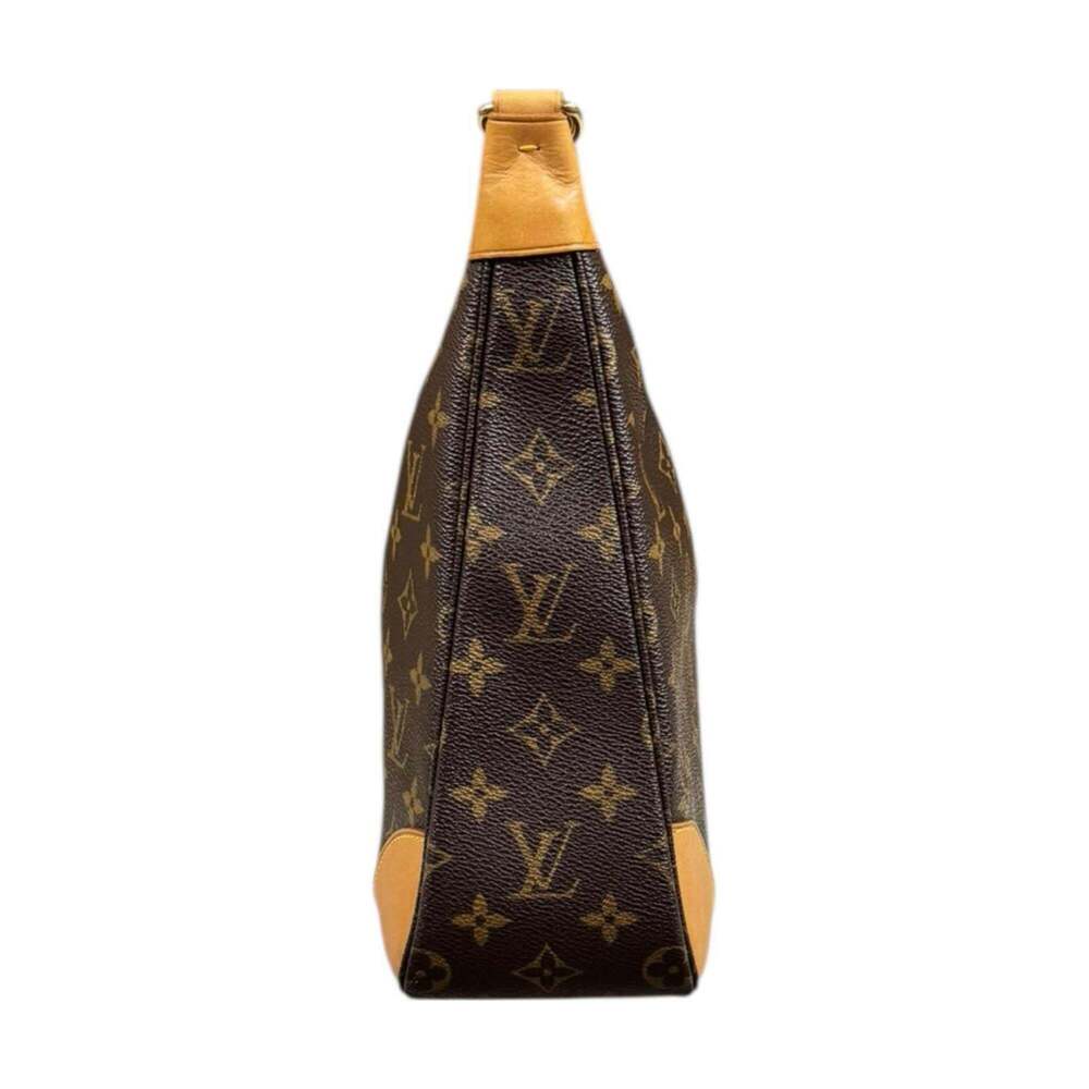 LOUIS VUITTON Authentic Brown Monogram Canvas Boulogne 30 Shoulder Bag - Picture 4 of 13